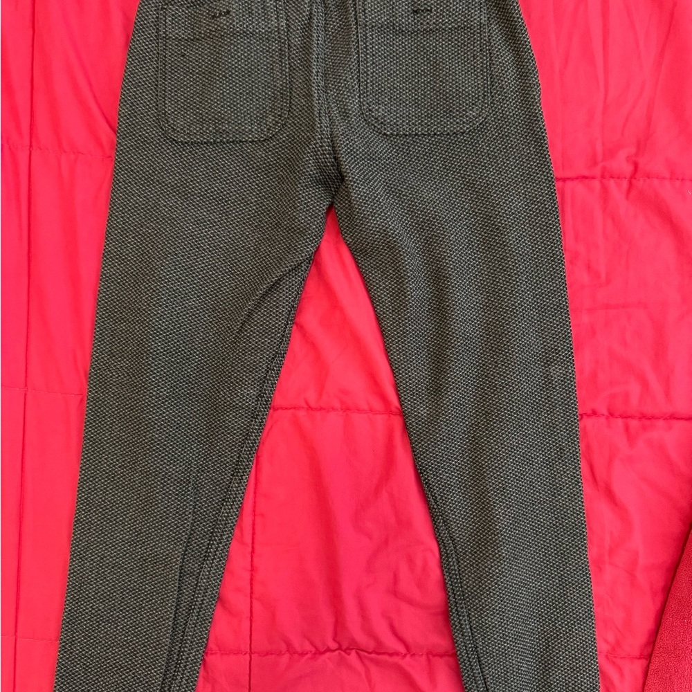 Men's Classic Black Textured Chinos